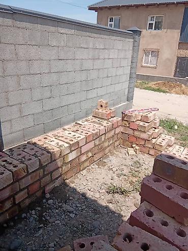 дорожные рабочие: Кирпич пескаблок бетон кырыша шыбак жумуштарды жасайбыз — 4