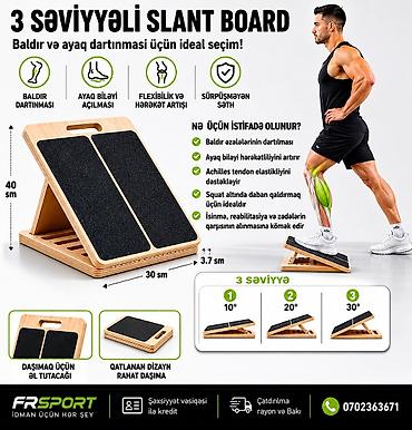 Digər idman və istirahət malları: 💥 slant board, məşq lövhəsi ✅ 7/24 əlaqə saxlaya bilərsiz. ✅ — 1