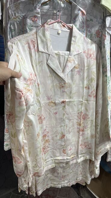 Пижамы: Стильные пижамки Размеры 42 до 60 💯 хлопок рынок Орто-Сай «Оберон» — 22