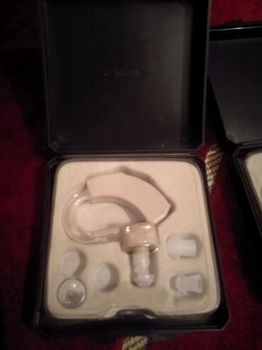 продаю слуховой аппарат: Ассаламу алейкум ушул эки жаны слух аппараттары сатылат,баасы 4минсом