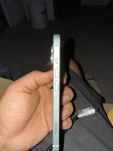 Техника и электроника: IPhone 15, Б/у, 128 ГБ, Зеленый, Кабель, 87 % — 4