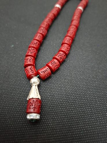 Бижутерия: Kinovar təsbeh - Material: Kinovar (qırmızı kinematik — 2