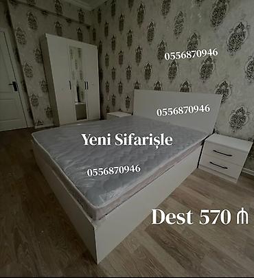 Yataq otağı dəstləri: Yataq otağı dəstləri – modern dizaynlı, funksional və zərif — 5