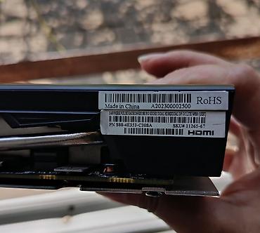 komputer aksesuarları: Videokart Sapphire Radeon RX 580, 8 GB, İşlənmiş — 5
