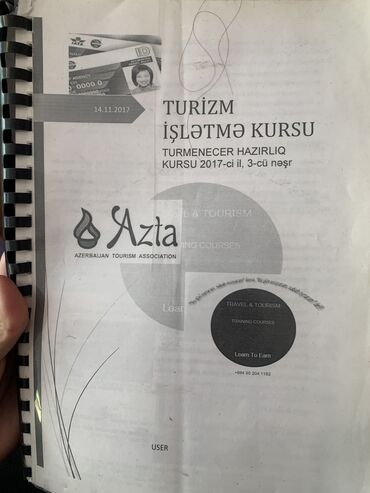 çərəkə kitabı yüklə: Turizme aid kitab turizmi öyrenmek üçün ela kitabdır