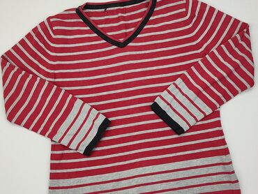bluzki z długim rękawem czerwona: Bluzka Damska, L, stan - Dobry