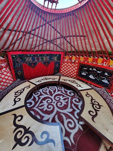 Аренда юрт: Аренда юрты, Каркас Деревянный, 85 баш, Стулья, Казан, Самовар — 19