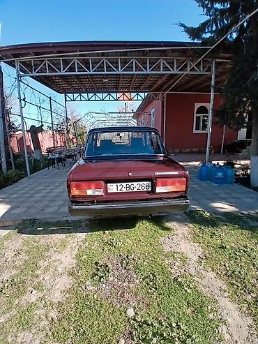 VAZ (LADA): VAZ 2107 sedan - Rəng: tünd bordo (bodi və kapot altı eyni rəngdə) - — 12