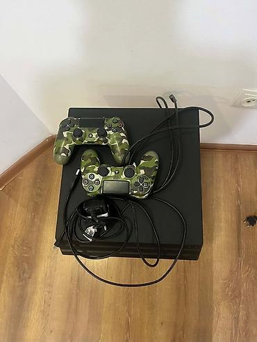 playstation 4 pro цена: PlayStation 4 Pro (чёрная консоль) Комплектация: - Консоль PS4 Pro с — 2