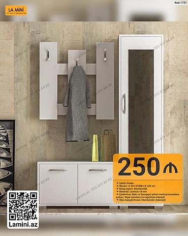 mini skaf: Dəhliz dolabı – La Mini (Kod: 1721) - Tərkib: asqılı divar paneli — 1