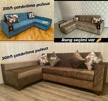 Divanlar: Künc divan dəsti – yığılan/sökülən, gündəlik istifadəyə uyğun rahat — 1