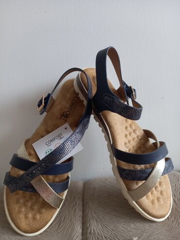ženske sandale leon: Sandals, Comfort by Lusso, 39