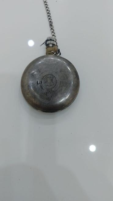 omega: Antik cib saatı – mexaniki, zəncirli model - Korpus: metal - — 2