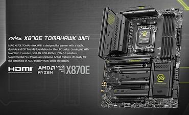 ana plata: Ana Platası MSI X870E, Yeni — 1