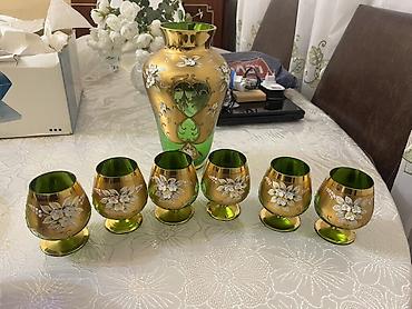 Vaza dəsti, Bogem şüşəsi lalafo.az -da Vaza dəsti, Bogem şüşəsi