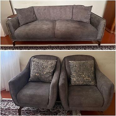 işlənmiş kunc divanı: GbkDivan kreslo desti.qiymet 650 man‼Kontakthome.dan baha alinib.unvan — 1