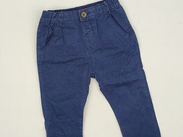 cekinowe legginsy: Denim pants, Zara, 9-12 months, condition - Good