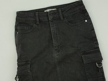 czarne jeansowe spódnice sinsay: Spódnica damska, Denim Co, XS