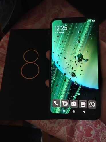 redmi not 12 işlənmiş: Xiaomi Mi 8 Pro, 128 GB, rəng - Qara, 
 Face ID