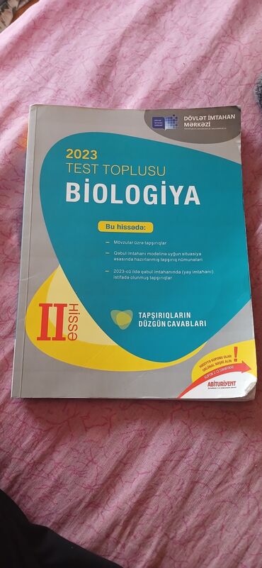 tarix 1 ci hisse pdf: Biologiya 2 ci hissə test toplusu