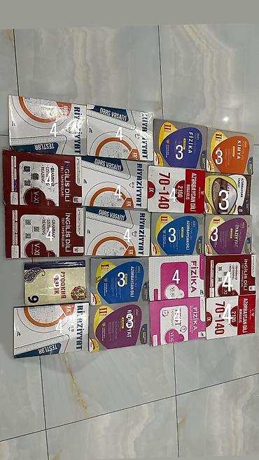 Testlər: Test kitabları satılır içi yazılı olanlarda var yazılı olmayanlarda — 1