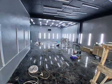 Duş kabinaları, arakəsmələr: Mərmər dizaynlı sanitar qovşaqların tam təmiri və yığılması xidməti — 9