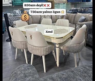 Столы и стулья: Masa desti rəng seçimi var — 1