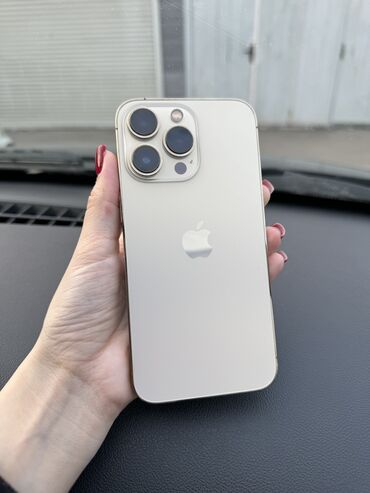 отдам айфон бесплатно: IPhone 13 Pro, Б/у, 256 ГБ, Золотой, 84 %