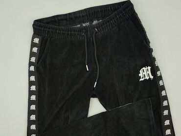 czarne zamszowa spódnice: Sweatpants for women, Boohoo, L (EU 40)