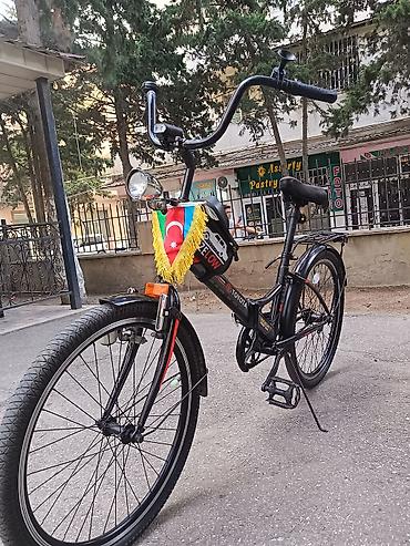 Velosipedlər: İşlənmiş Şəhər velosipedi Start, 24", sürətlərin sayı: 1 — 9