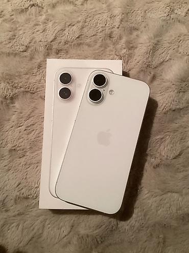 экраны: IPhone 16, Б/у, 256 ГБ, Белый, Коробка, 88 % — 3