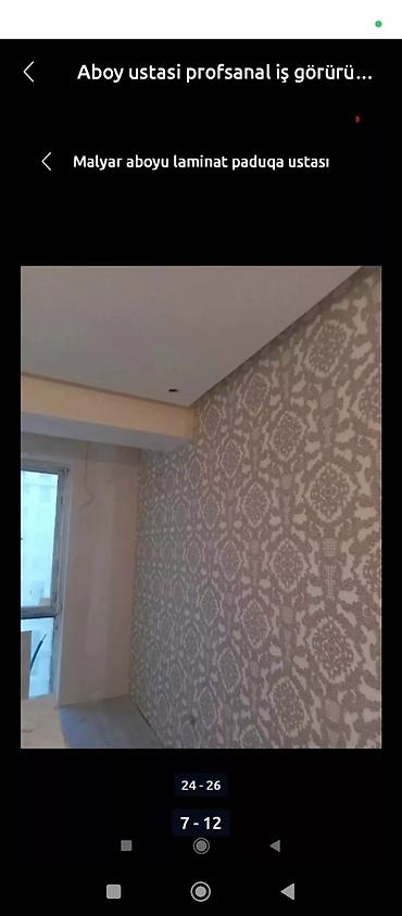 Malyar işləri: Aboy ustası prafsenal iş görürük cəld ve səliqəli.2 nəfər ustayiq -da lalafo.az — 7 Malyar işləri: Aboy ustası prafsenal iş görürük cəld ve səliqəli.2 nəfər ustayiq — 7