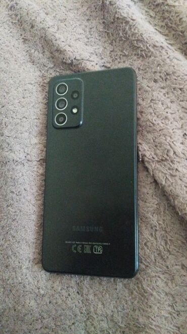 Samsung Galaxy A52 5G, 256 GB, rəng - Qara, Sensor, Barmaq izi, Simsiz şarj
