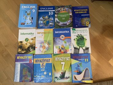 Kitablar, jurnallar, CD, DVD: Dərslik kitabları derslik kitabları İngilis 9 Engslish 9 English 10