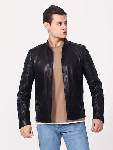 Куртки: Мужские кожаные куртки - Материал: натуральная кожа. - Модели: 1) — 4