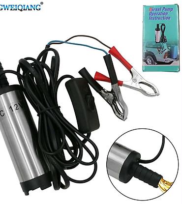 Auto alati: 12V potopna električna pumpa za gorivo/ulje - Napajanje: DC 12V — 2