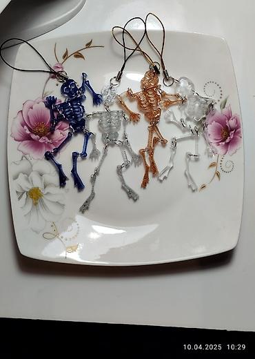 Наборы украшений: Набор авторских украшений из эпоксидной смолы с готическими и — 13