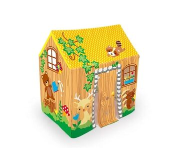 drvene kućice za decu: Šator kućica
1,02m x 76cm x 1,14m
Cena 2690 din