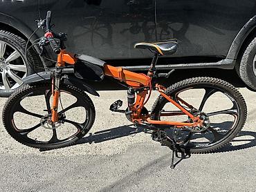 bicycle 26: Dağ velosipedi – tam asqılı, yığıla bilən gövdə, 26" təkərlər — 1