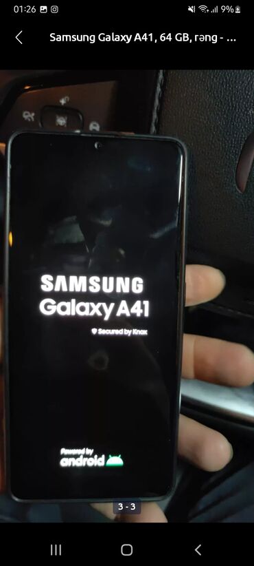 Samsung: Samsung Galaxy A41, 64 GB, Düyməli