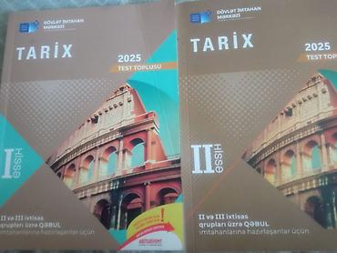 Testlər: Ikisi birlikde Məhsul: “Tarix 2025 – Test Toplusu” (DİM), 2 hissəlik — 1