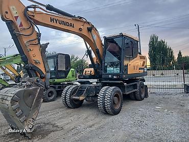 hyundai 145: Экскаватор, Hyundai, Колесный — 4