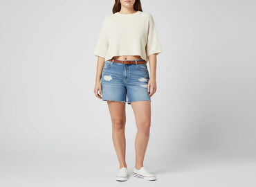 krótkie spodenki do rajstop: F&F, Shorts for women, size 3XL