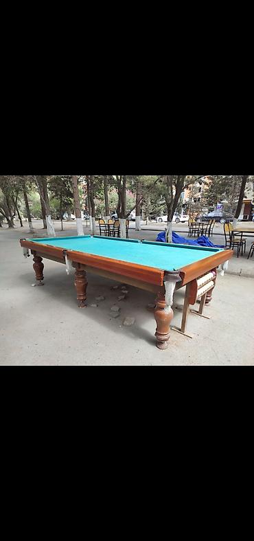 bilyard kiyi: - Bilyard masalarının satışı və təmiri. - Rus, Amerikan pool, Snooker — 8