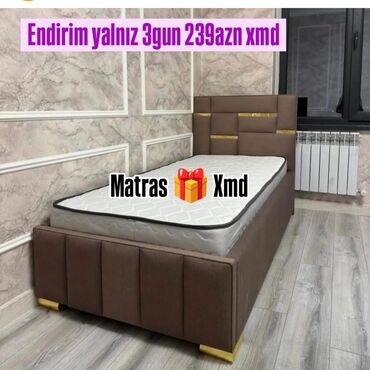 Çarpayılar: Yeni, Təknəfərlik çarpayı, Bazasız, Matras ilə, Siyirməsiz