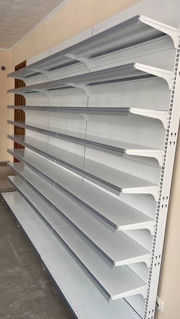 Стеллажи: Полки для магазина, аптек, бутиков и т.д. Все виды: пристенные — 20