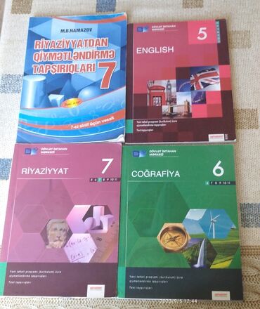 5 ci sinif riyaziyyat dim testleri cavablari: Namazov riyaziyyat 7-ci sinif 2.50 İngilis dili Dim 5 ci sinif 4 manat