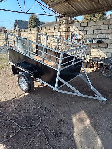 dort tekerlekli motor: Qoşqular – möhkəm metal karkas və taxta döşəmə ilə. Xüsusiyyətlər: - — 5