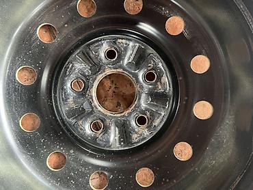 14р шина: Докатка (запасное колесо в сборе) - Шина: Bridgestone T145/70D17 110M — 7