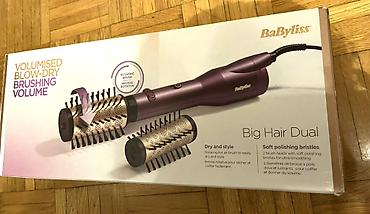 pull and bear sandale: **BaByliss Big Hair Dual – rotirajuća četka na vruć vazduh** BaByliss — 2